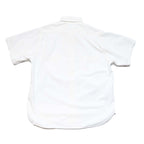 Short Sleeve Chambray Work Shirt White