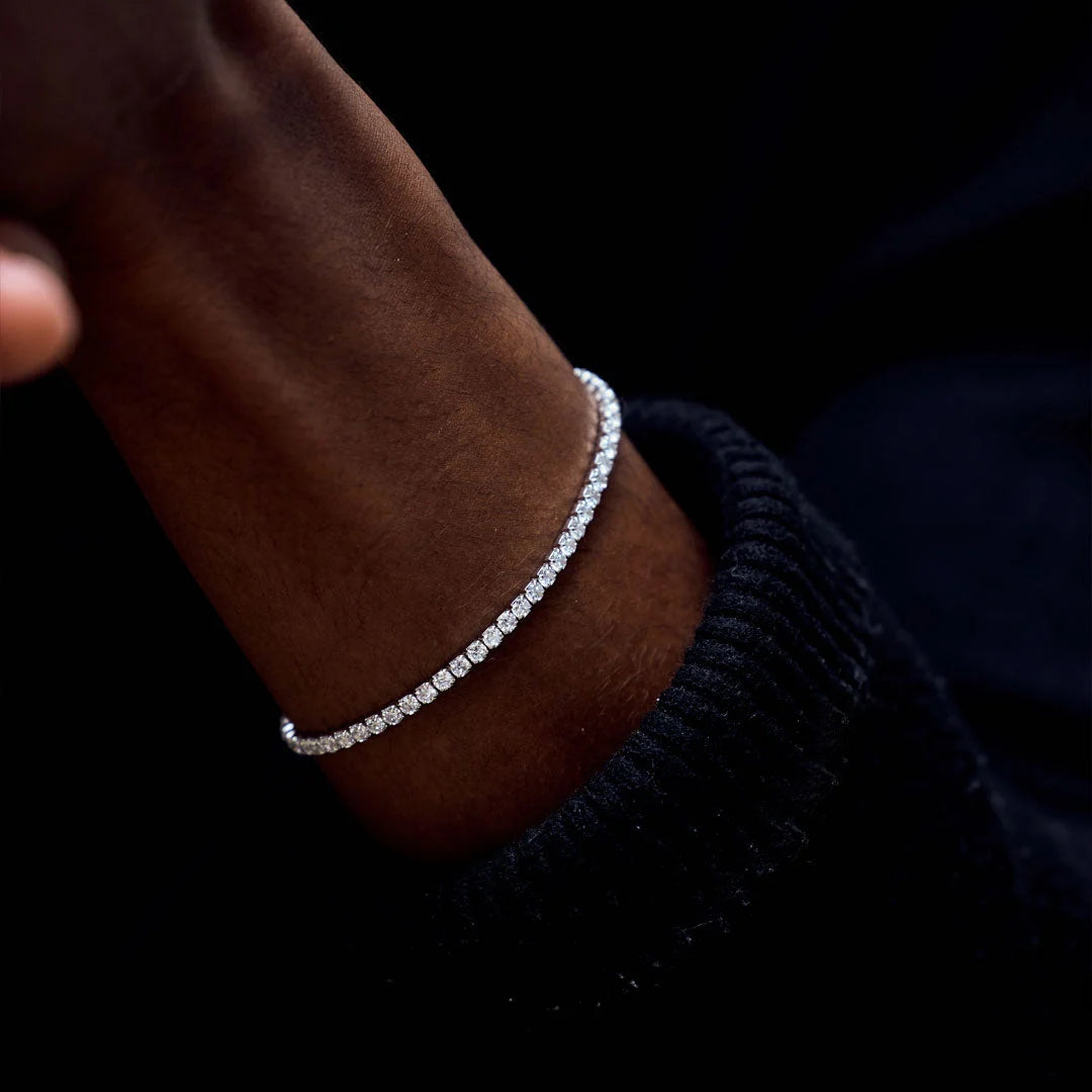 Silver Tennis Bracelet