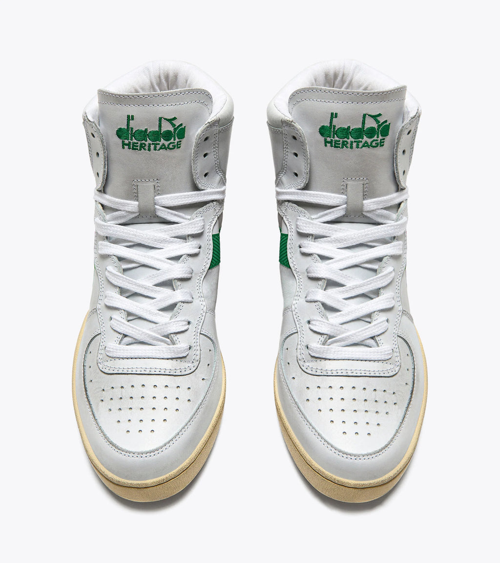 Mi Basket Used White/Verdant Green