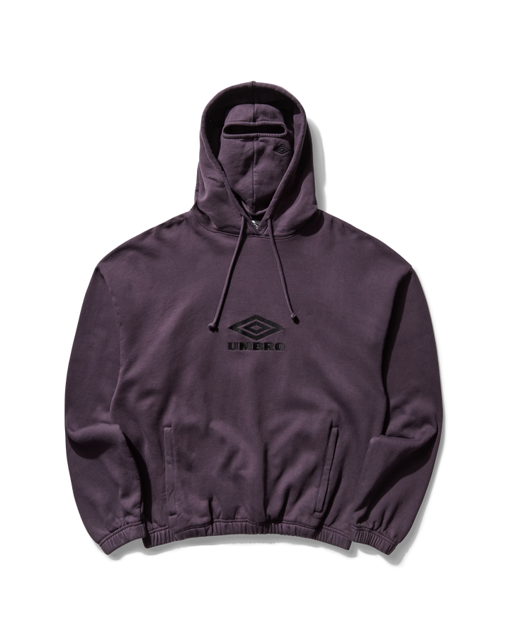 Og Logo Mask Hoodie Dark Purple