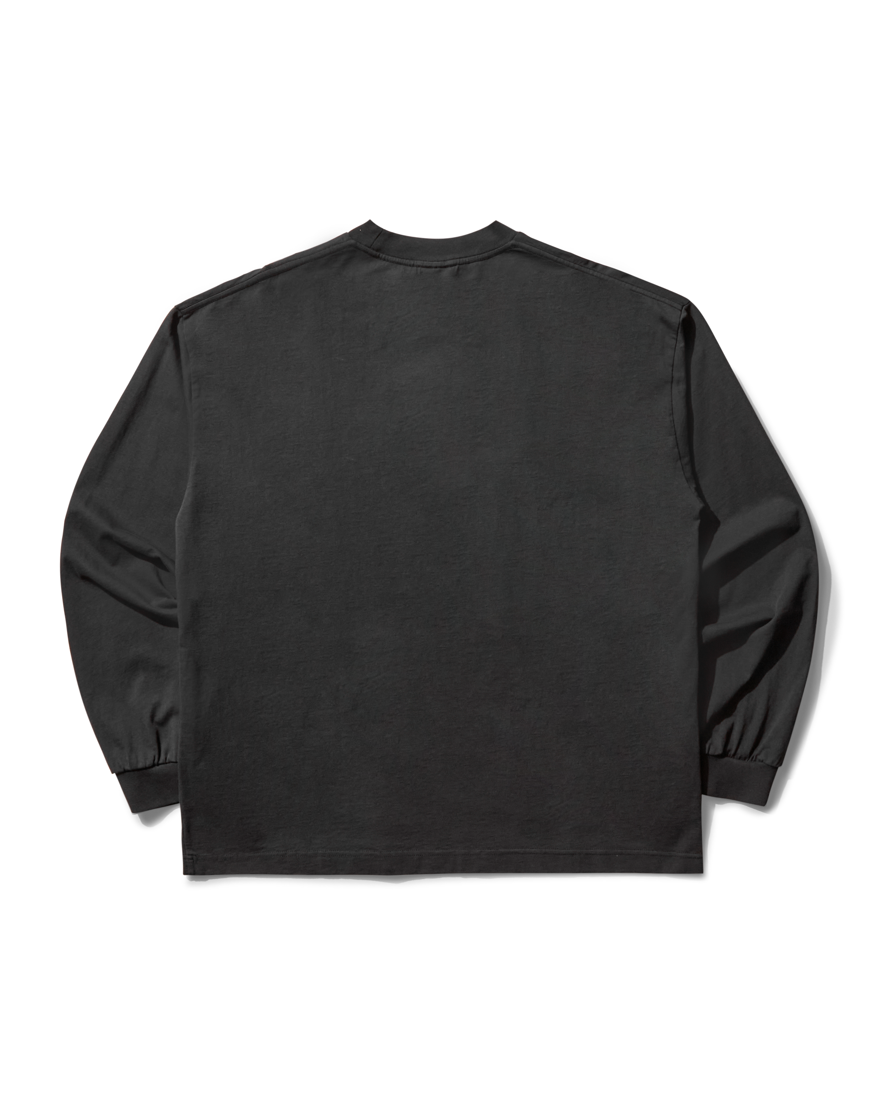 Og Logo L/S Shirt Washed Black White