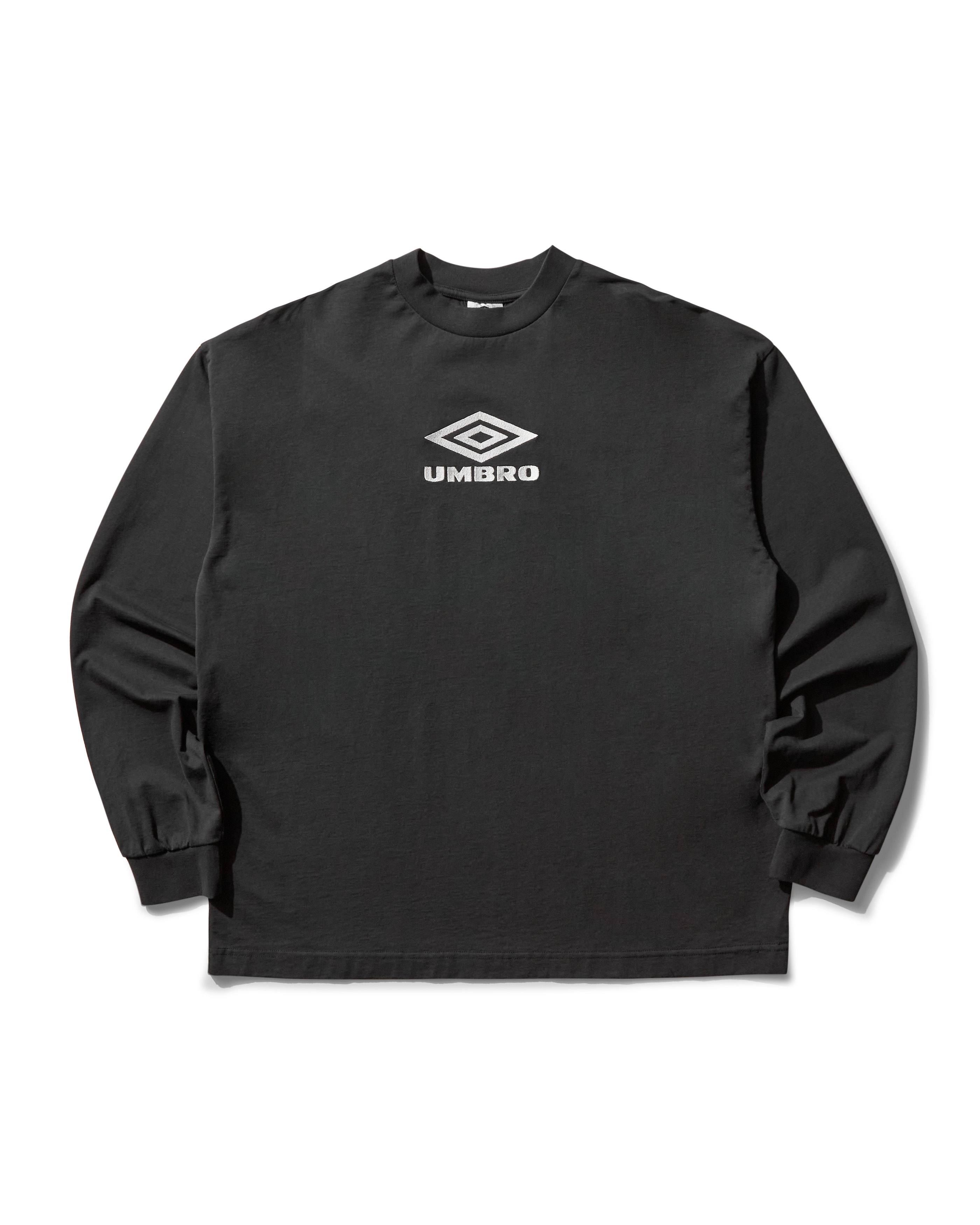 Og Logo L/S Shirt Washed Black White