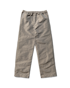 Check Track Pants Beige Black