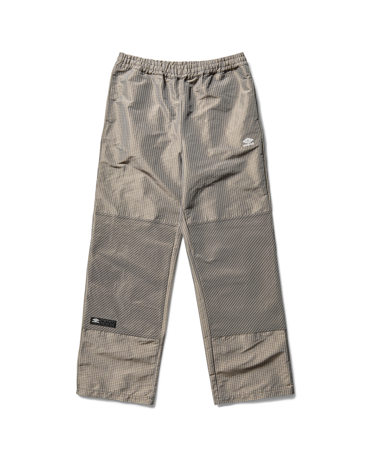 Check Track Pants Beige Black