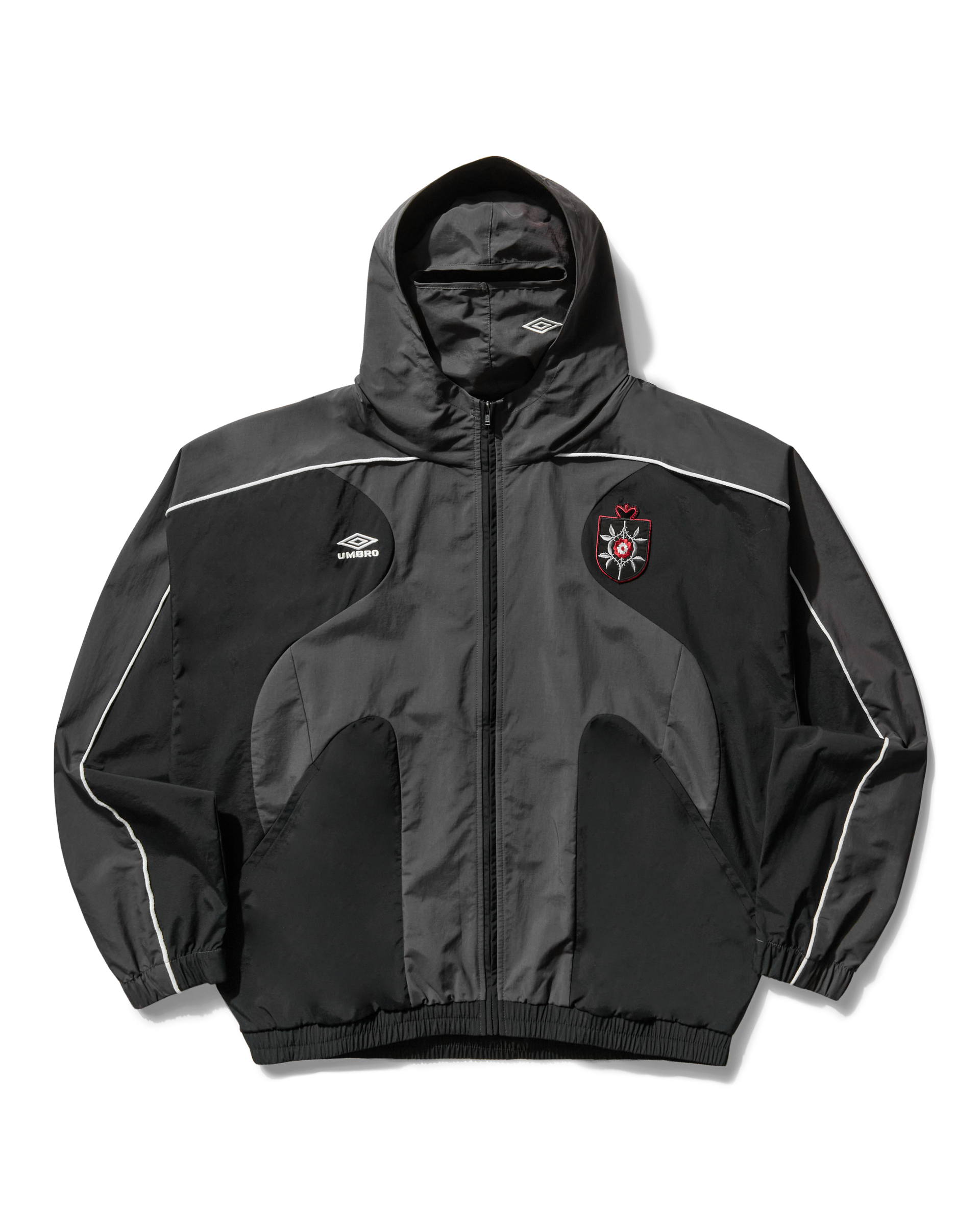 UMBRO Rose Crest Masked Tracksuit Black Dark Gray – A-Priori