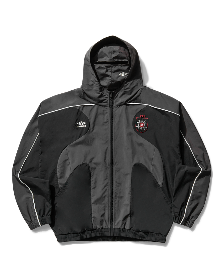 Rose Crest Masked Tracksuit Black Dark Gray