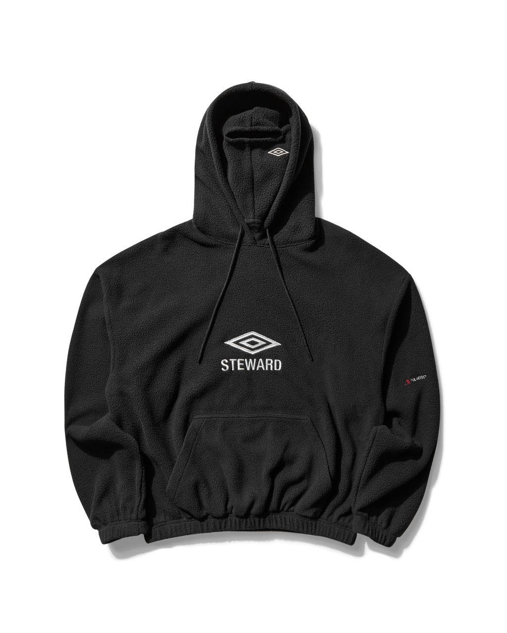 Steward Masked Fleece Dark Grey