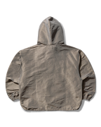 Masked Check Anorak Beige Black