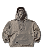 Masked Check Anorak Beige Black