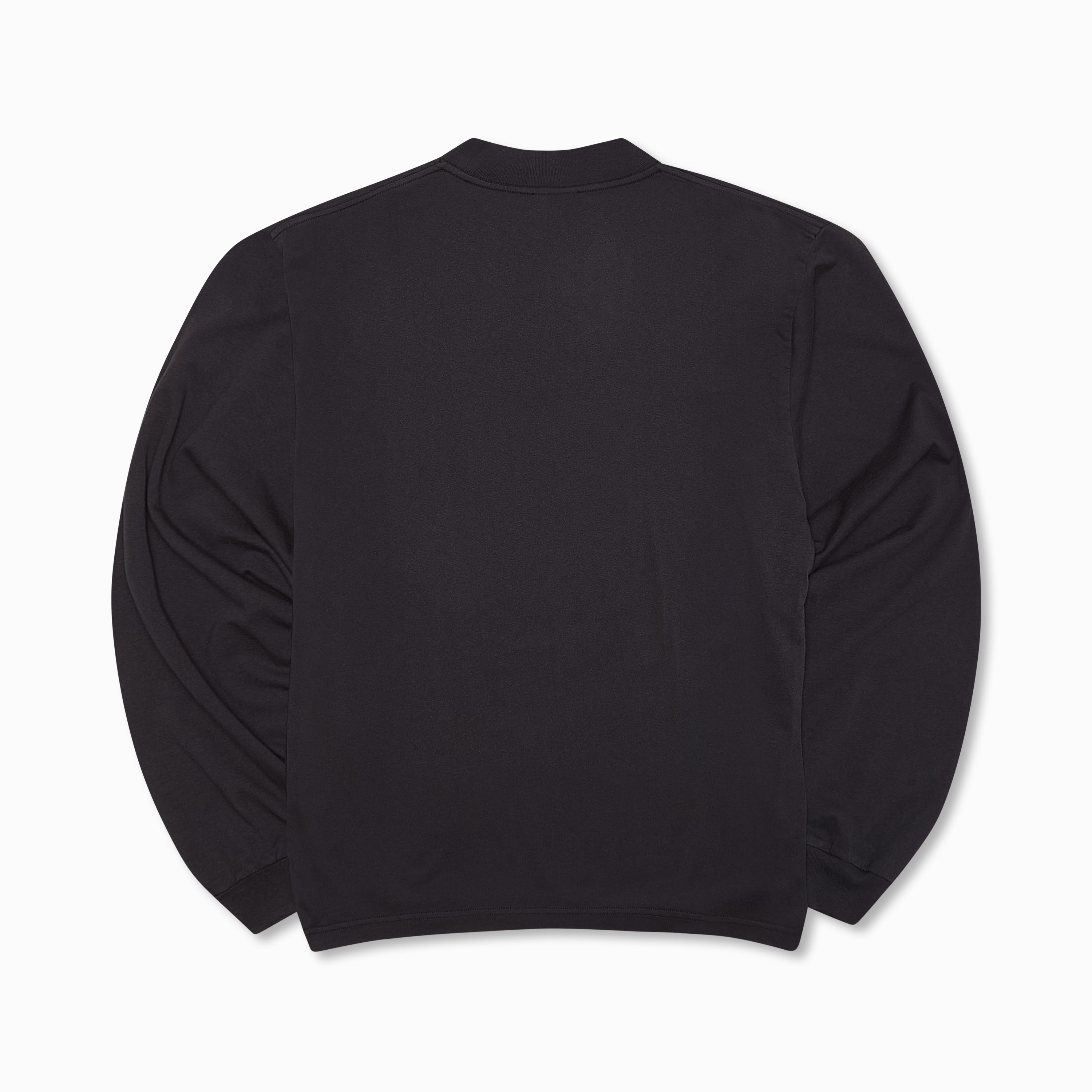 OG LS Logo Shirt Washed Black