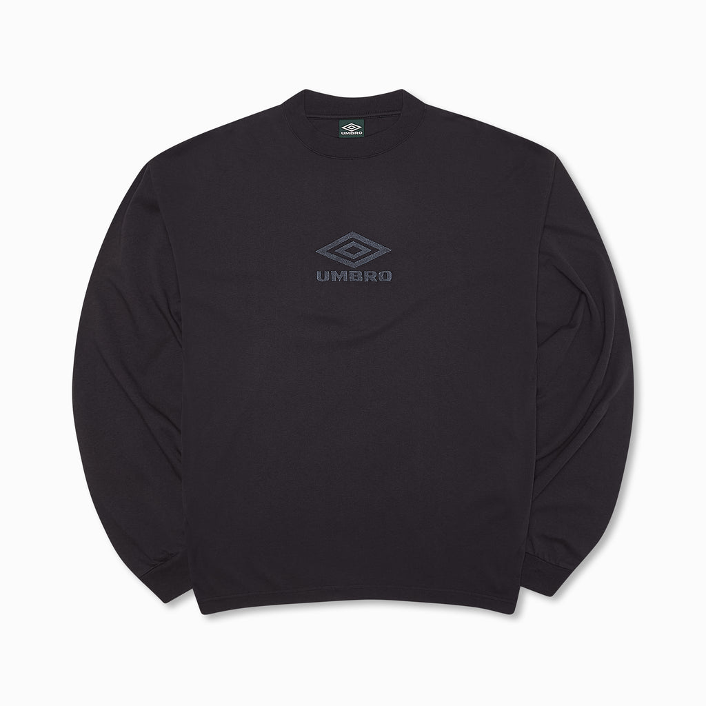 OG LS Logo Shirt Washed Black
