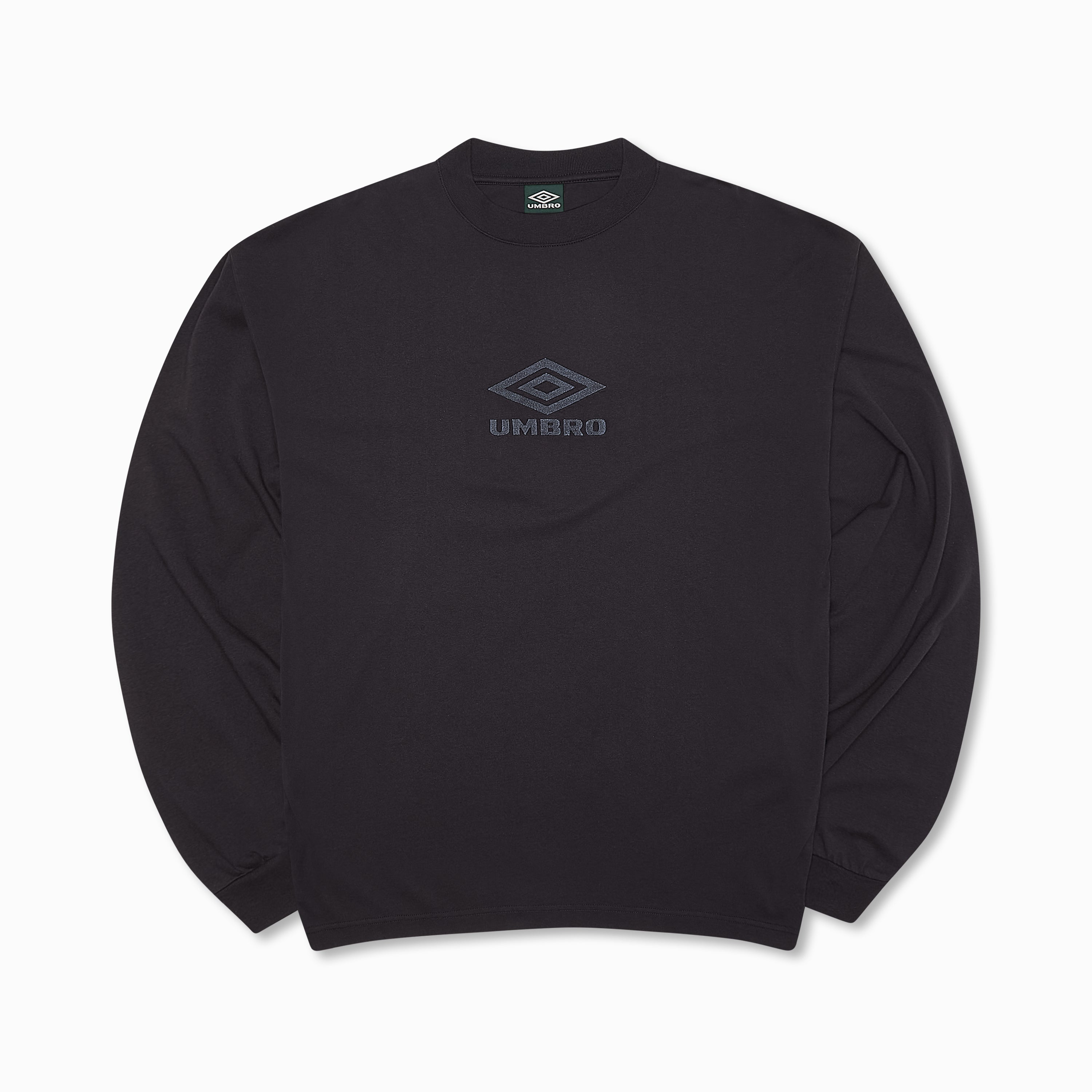 OG LS Logo Shirt Washed Black