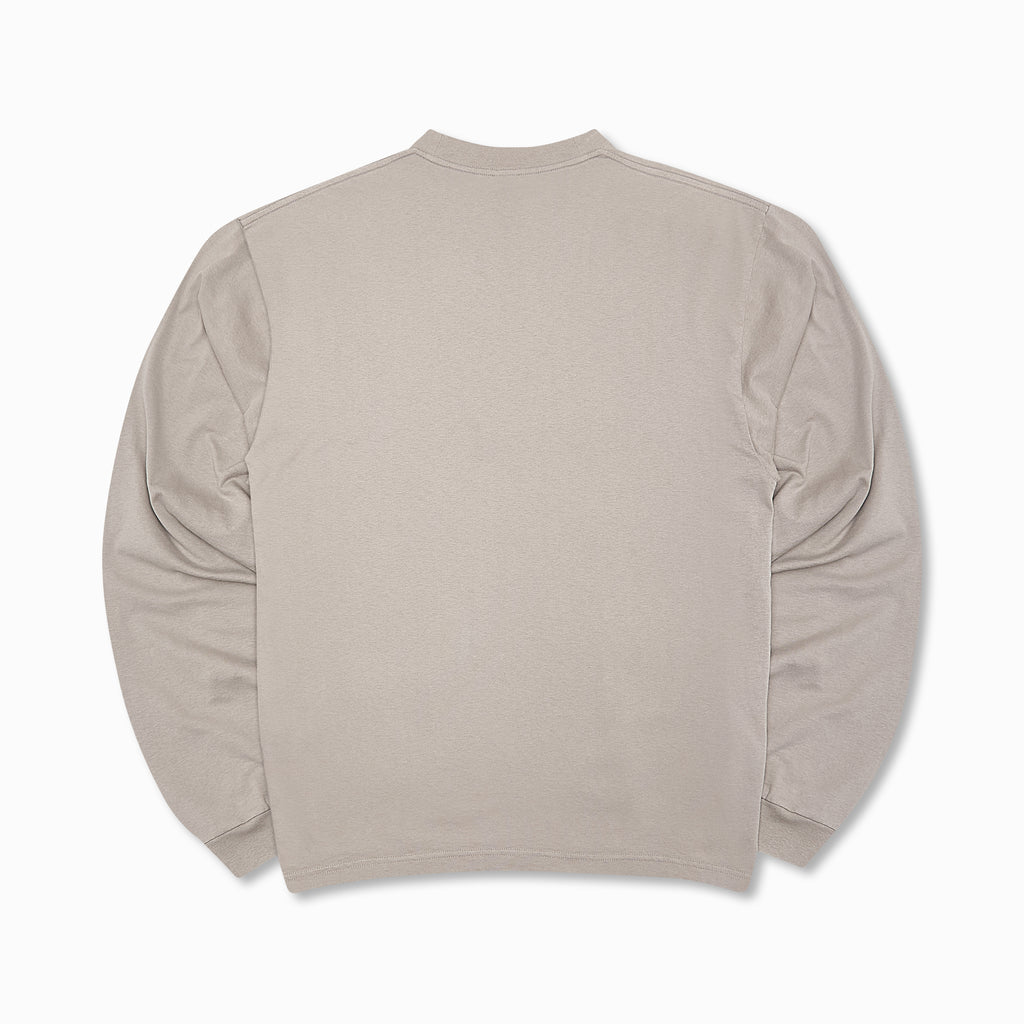 OG LS Logo Shirt Taupe