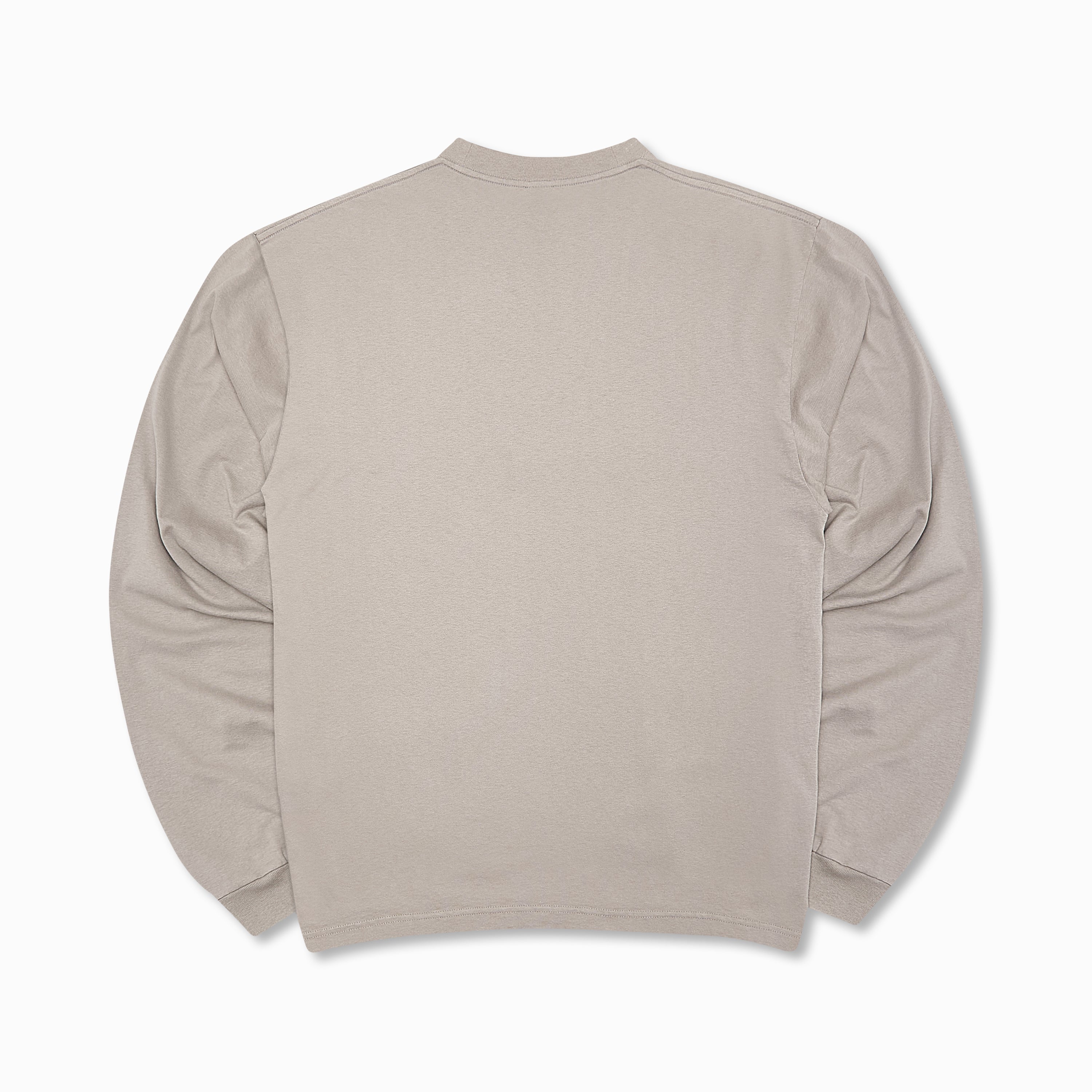 OG LS Logo Shirt Taupe