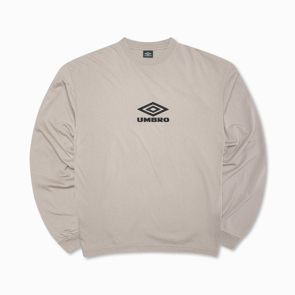 OG LS Logo Shirt Taupe