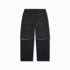 Hybrid Cargo Pants Washed Black