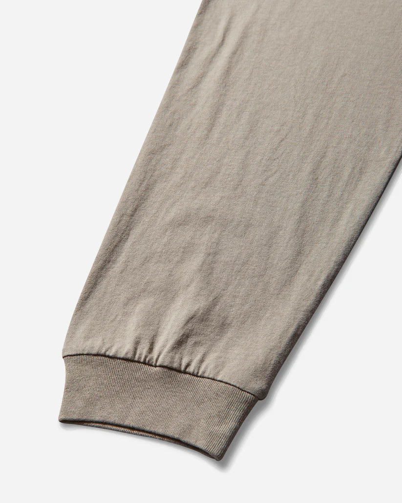 OG LS Logo Shirt Taupe