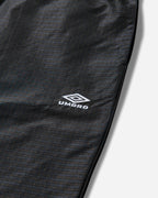Check Track Pants Navy Dark Brown