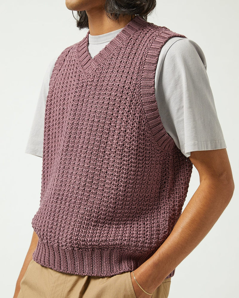 Mercerized Vest Violet