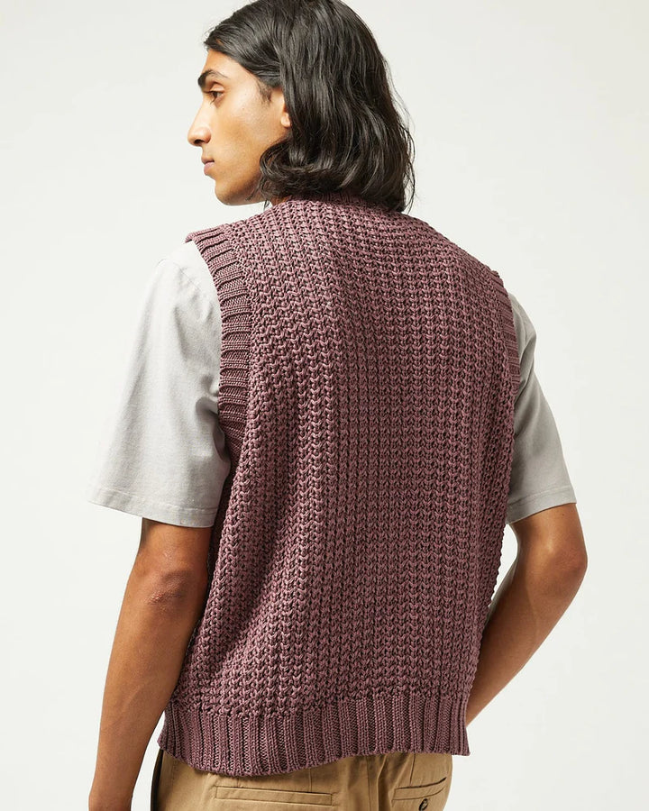 Mercerized Vest Violet