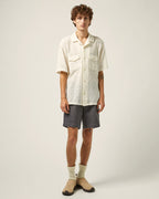 Floral Lace SS Camp Natural