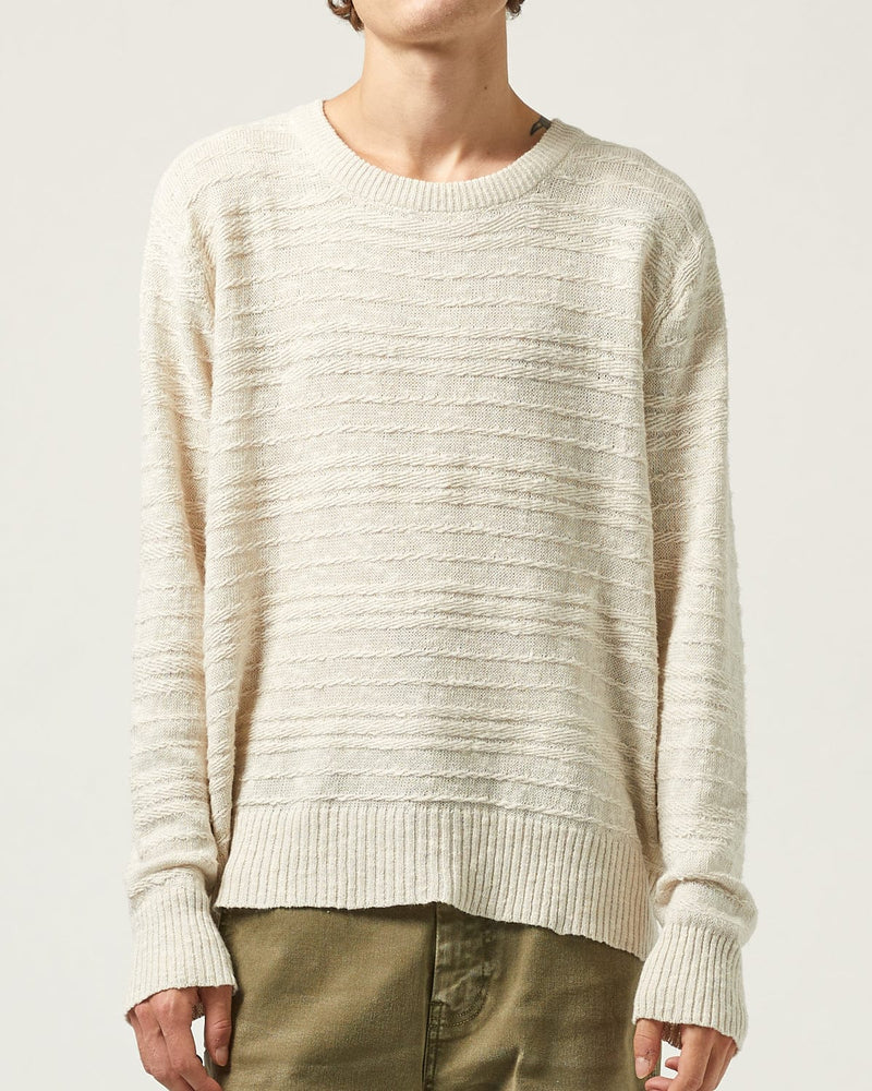 Linen Silk Crewneck