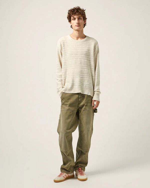 Linen Silk Crewneck