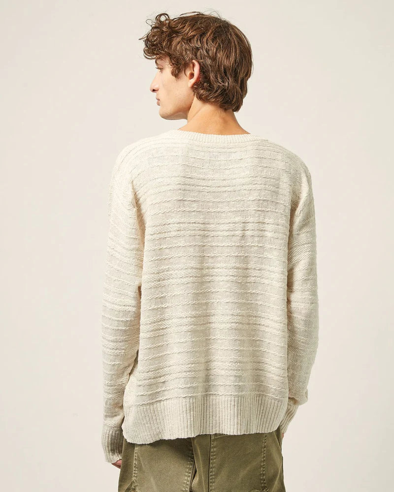 Linen Silk Crewneck