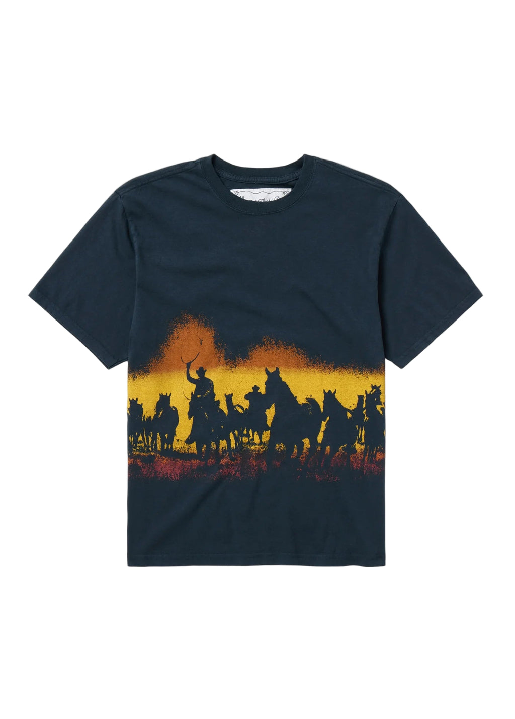 Velvet Morning T-Shirt Washed Black