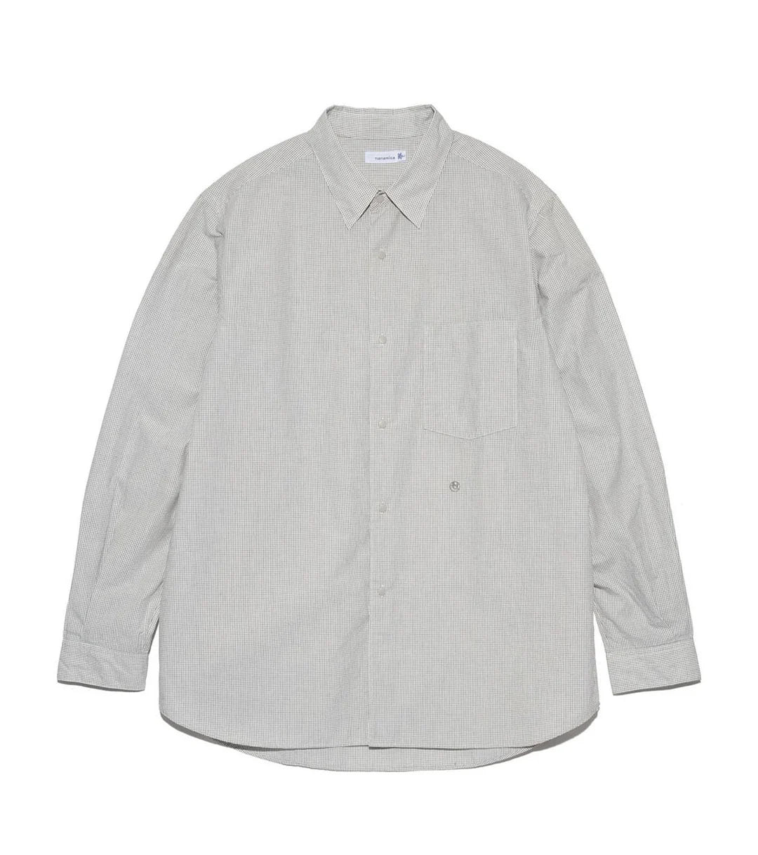 Regular Collar Wind Shirt Natural