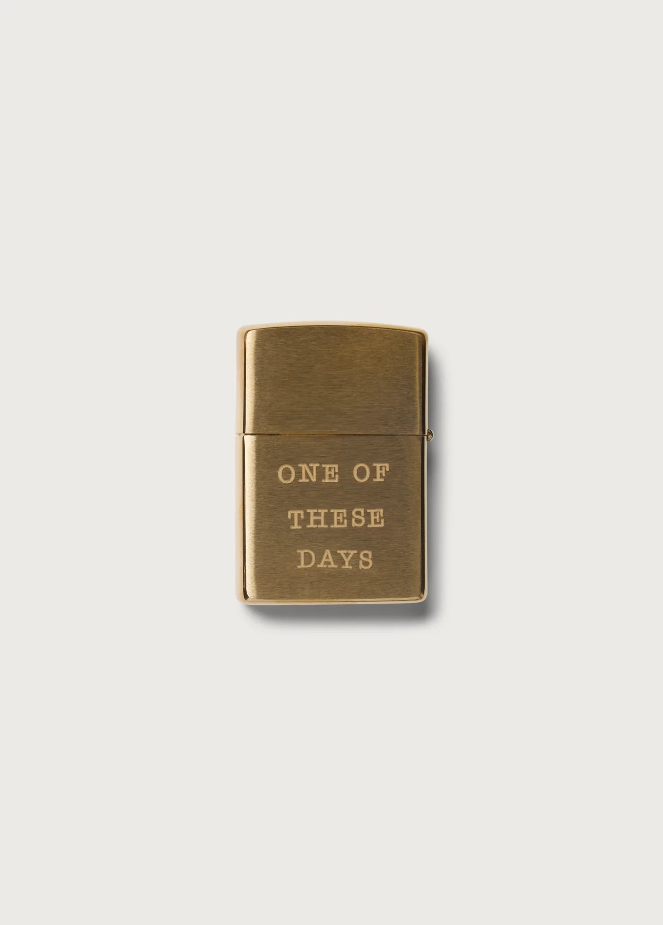 RUNNING HORSE ZIPPO GOLD