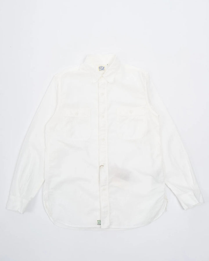 Chambray Work Shirt White