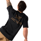 Kragg SL Cotton Bird Word SS Black