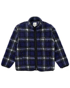 Shadow Plaid Sherpa Jacket