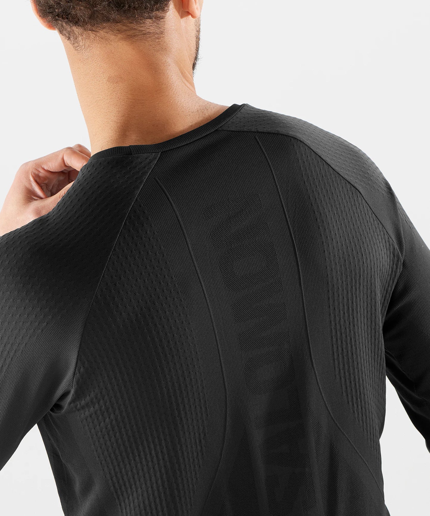 Sense Aero Seamless Tee - Deep Black