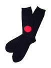 Japan Flag Socks Navy