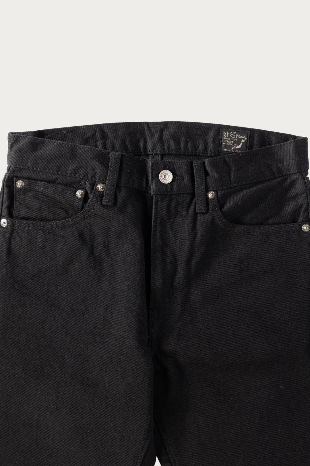107 Ivy Fit Black Denim