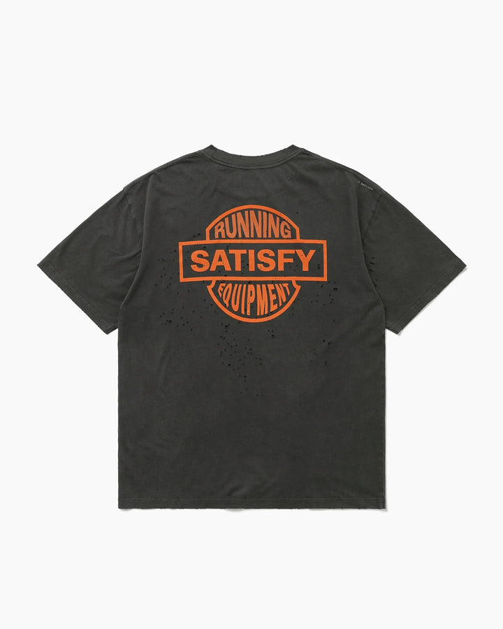 MothTech T-Shirt Running Eagle Aged Black