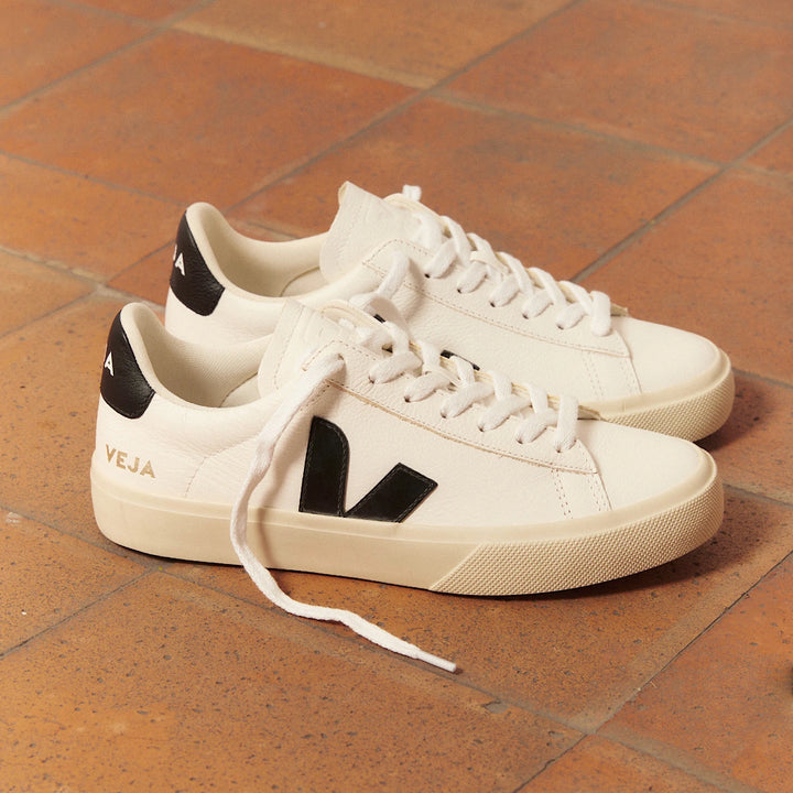 Campo Leather White/Black