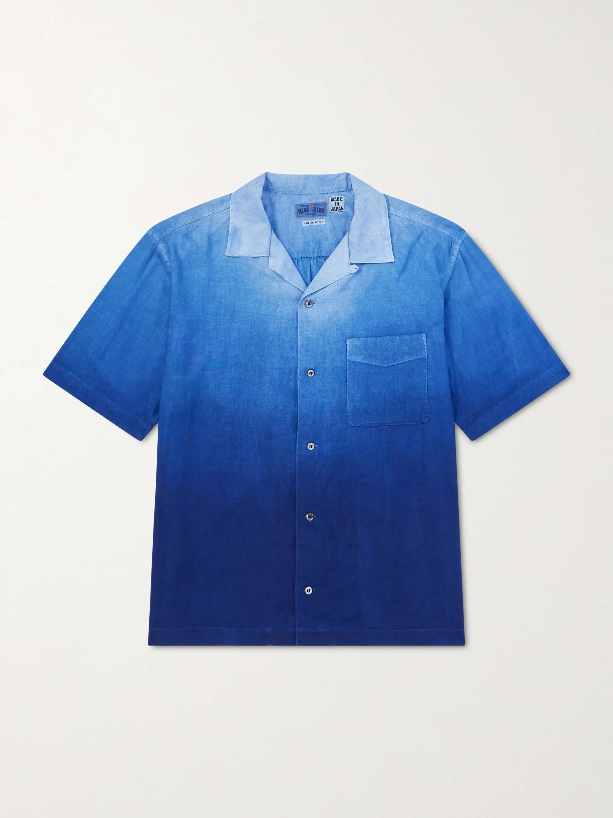 BLUE BLUE JAPAN ARIGATO ポロシャツ ネイビー M Blue Blue Japan – A-Priori
