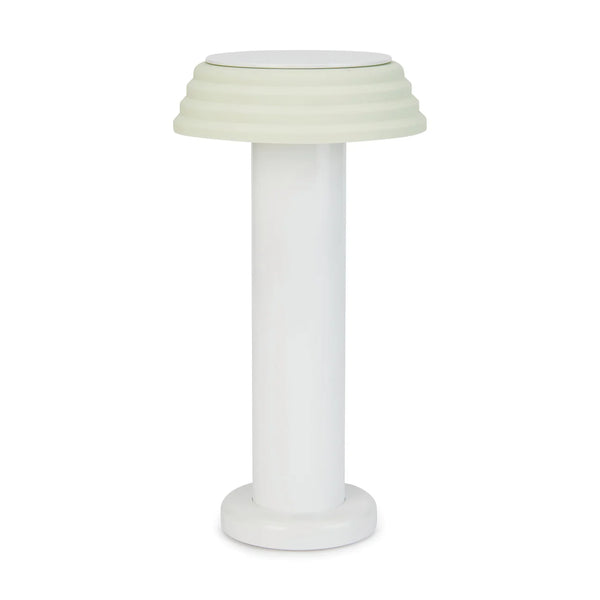 Sowden Portable Lamp Wht/Grn